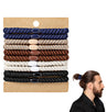 10pcs Braided Hair Ties Mens Hair Ties Elastic Bracelet Hair Ties Rip Hair Ties No Slip Hair Ties No Damage For Many Hair Types - Lootquake