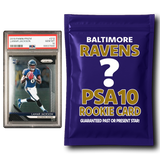 Baltimore Ravens PSA 10 Graded Rookie Card Mystery Pack