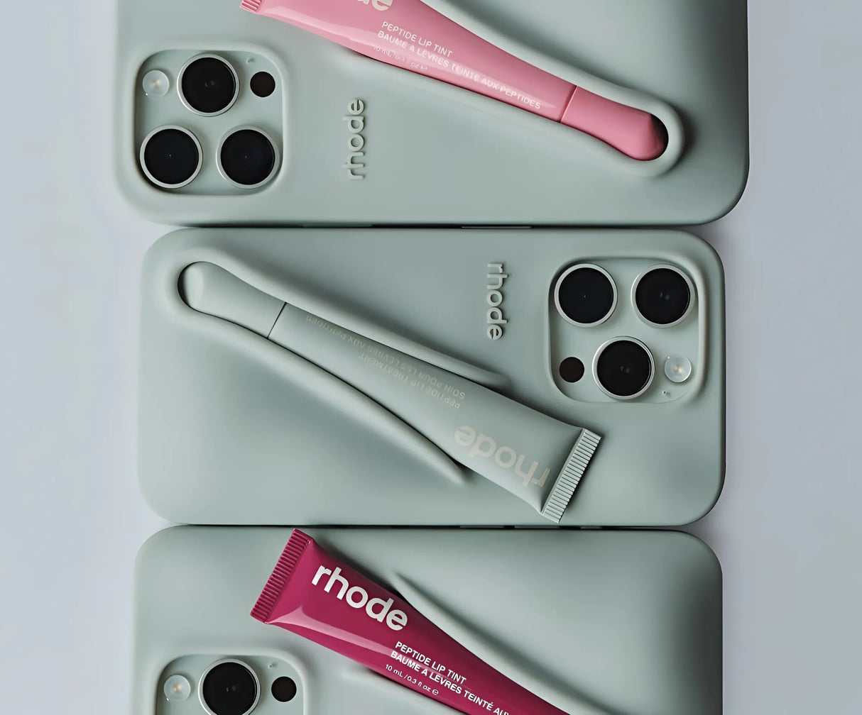 Rhode Phone Case Lip Case Rhode Soft Silicone Phone Case With Box