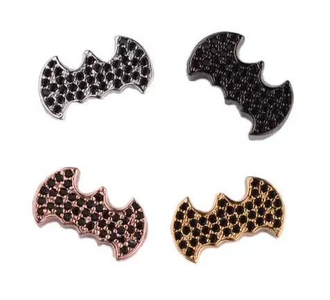 Batman Zirconia Bead Spacer for Necklaces and Bracelets - Lootquake