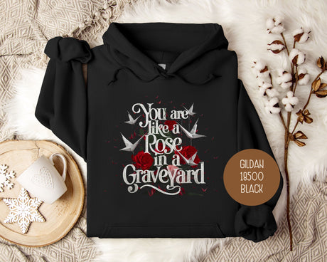 You Are Like a Rose in a Graveyard Dramione Hoodie-1