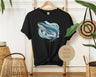 Linda camiseta de bebé con diseño de ballena