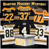 Caja misteriosa de camisetas de hockey de Boston autografiadas/firmadas con PSA JSA o Beckett COA 