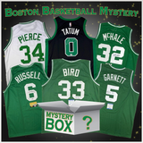 Caja misteriosa de camisetas de baloncesto de Boston autografiadas/firmadas con PSA JSA o Beckett COA 