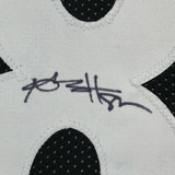 Framed Autographed/Signed Antonio Brown 35x39 Pittsburgh Black Football Jersey JSA COA