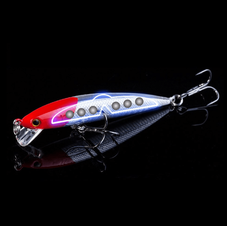 7CM Triple-Sharp Minnow Fishing Lure