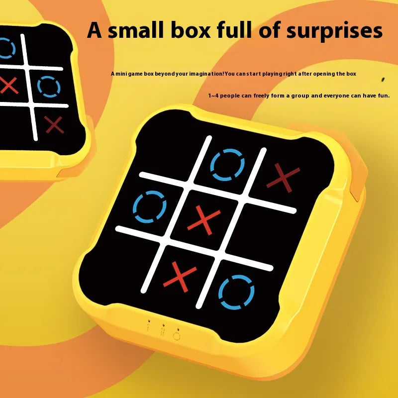 Educational Tictactoe Three-character Chess Rice Chess Children's Toys - Lootquake