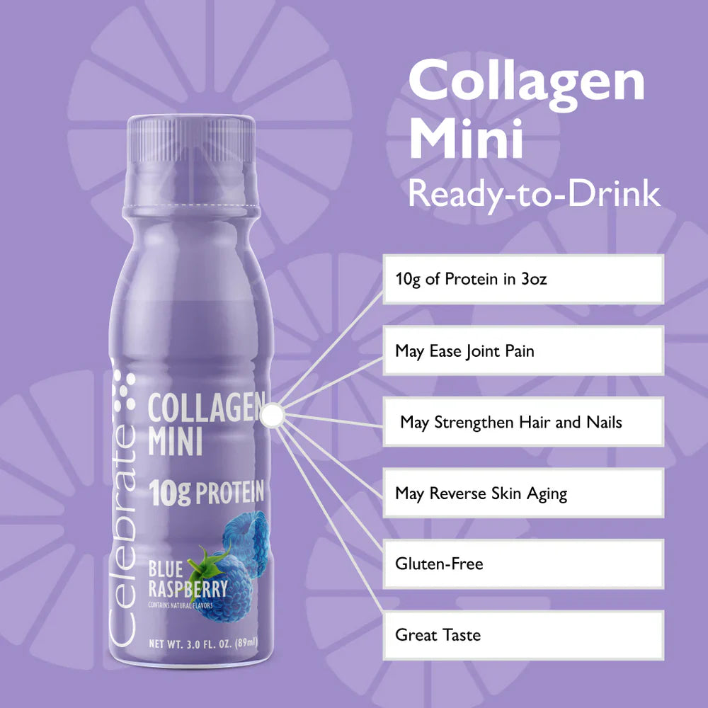 Collagen Mini 10g Protein Shots - Celebrate