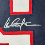 Camiseta de béisbol enmarcada, autografiada y firmada por Charlie Sheen, 35 x 39, de la película Wild Thing, Ricky Vaughn, de las Grandes Ligas, JSA COA