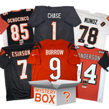 Autographed/Signed Cincinnati Football Jersey Mystery Box with PSA JSA or Beckett COA