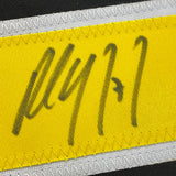 Camiseta de hockey negra de Pittsburgh de 35 x 39, enmarcada, autografiada y firmada por Paul Coffey (JSA COA)