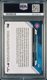 Tarjeta de béisbol Shota Imanaga #105 Rookie RC de Topps Now, calificada en 2024, PSA 10 Gem Mint