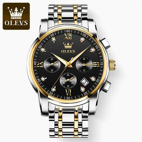 Watches For Men Top Brand Luxury Chronograph - Lootquake