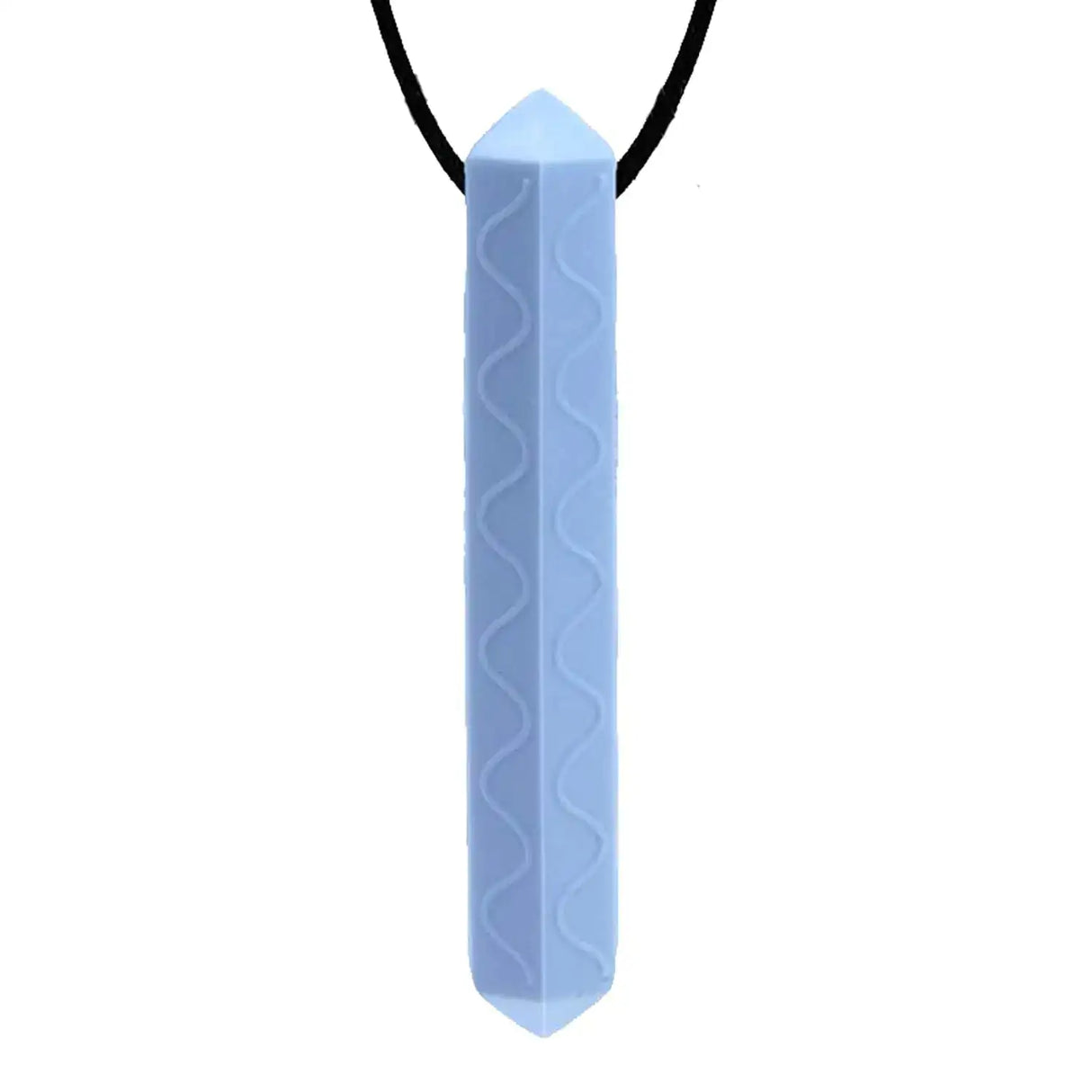 GNAWRISHING Sensory Chew Necklace 1-Pieces-Diamond Chew Necklaces for Kids with Autism ADHD SPD Chewing Oral Motor (Baby Blue) - Lootquake