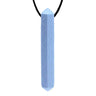 GNAWRISHING Sensory Chew Necklace 1-Pieces-Diamond Chew Necklaces for Kids with Autism ADHD SPD Chewing Oral Motor (Baby Blue) - Lootquake