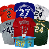 Autographed/Signed Baseball DIAMOND Series 1 Jersey Mystery Box with PSA JSA or Beckett COA