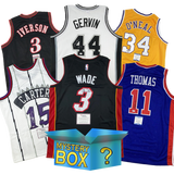 Caja misteriosa de camiseta de baloncesto DIAMOND Serie 2 autografiada/firmada con PSA JSA o Beckett COA 