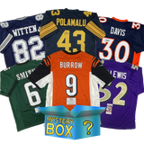 Caja misteriosa de camiseta de fútbol autografiada/firmada DIAMOND Serie 2 con PSA JSA o Beckett COA 