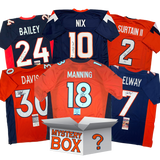 Autographed/Signed Denver Football Jersey Mystery Box with PSA JSA or Beckett COA