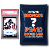 Denver Broncos PSA 10 Graded Rookie Card Mystery Pack