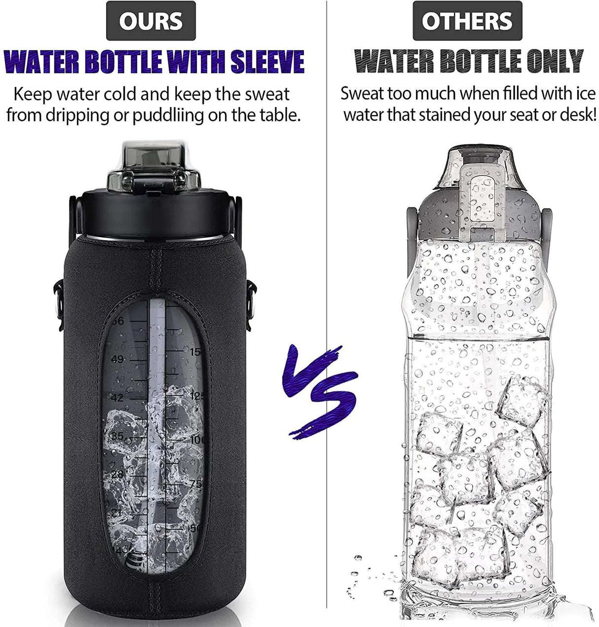 64oz Motivational Hydration Bottle