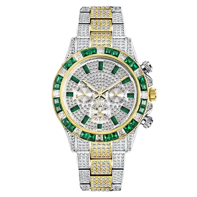 Diamond Calendar Watches - Lootquake