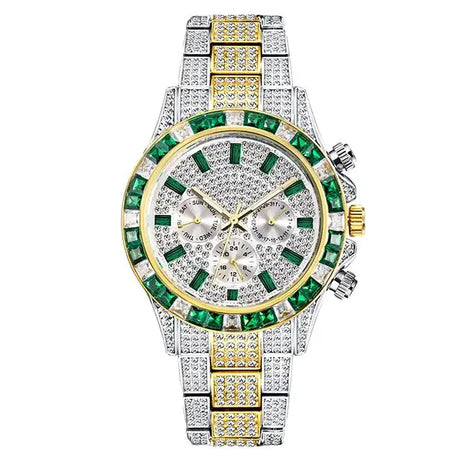 Diamond Calendar Watches - Lootquake