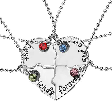 Minimalist Friendship Necklaces for Girls (Set of 2) - Lootquake