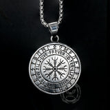 Enochian Rune Hexagram Stainless Steel Pendant