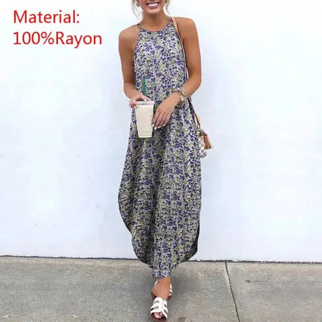 Sexy Sleeveless Summer Long Dresses - Lootquake