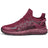 Mens Slip On Walking Shoes Blade Tennis Shoes Slip Resistant Running Shoes Lightweight Workout Shoes Breathable Fashion Sneakers Burgundy Size 11 - Lootquake