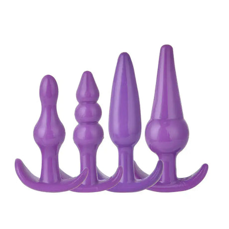 Women's Anal Beads and Plug Set - 4 Pieces - Lootquake