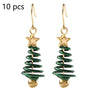 Christmas Earrings Tree Star DIY Earrings - Lootquake