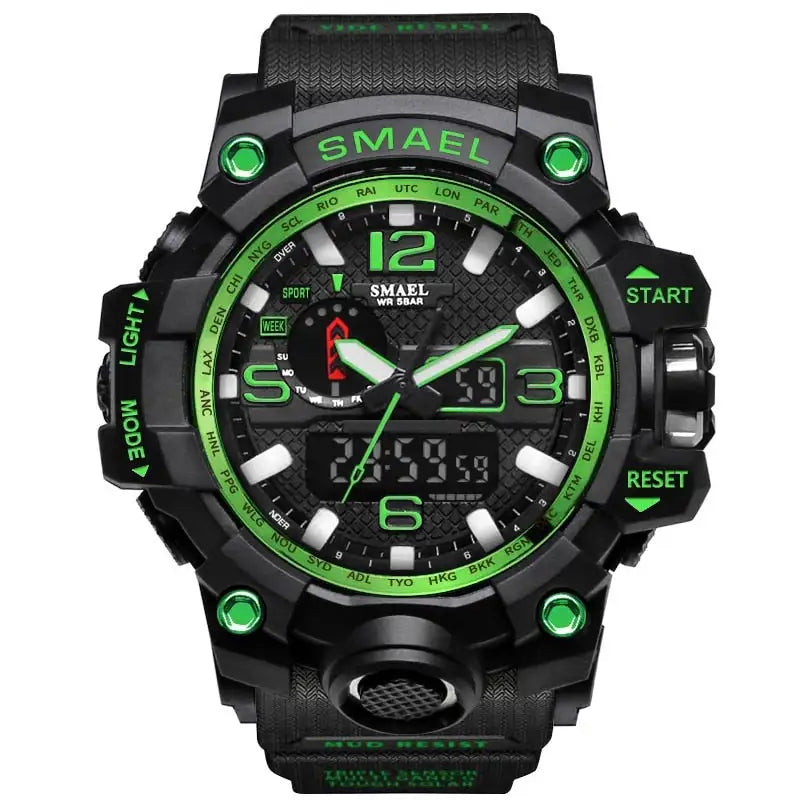 Relojes deportivos para hombre de la marca SMAEL con doble pantalla