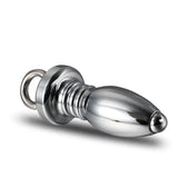 7-Function Removable Stainless Steel Anal Plug - Lootquake