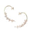 Women's Zircon Wheat Earrings Without Pierced Earrings - Lootquake