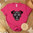Dog Sugar Skull Day of the Dead Dia De Los Muertos Shirt-5