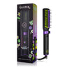 Cepillo caliente plegable con sistema de alisado antifrizz