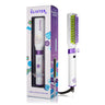 Cepillo caliente plegable con sistema de alisado antifrizz