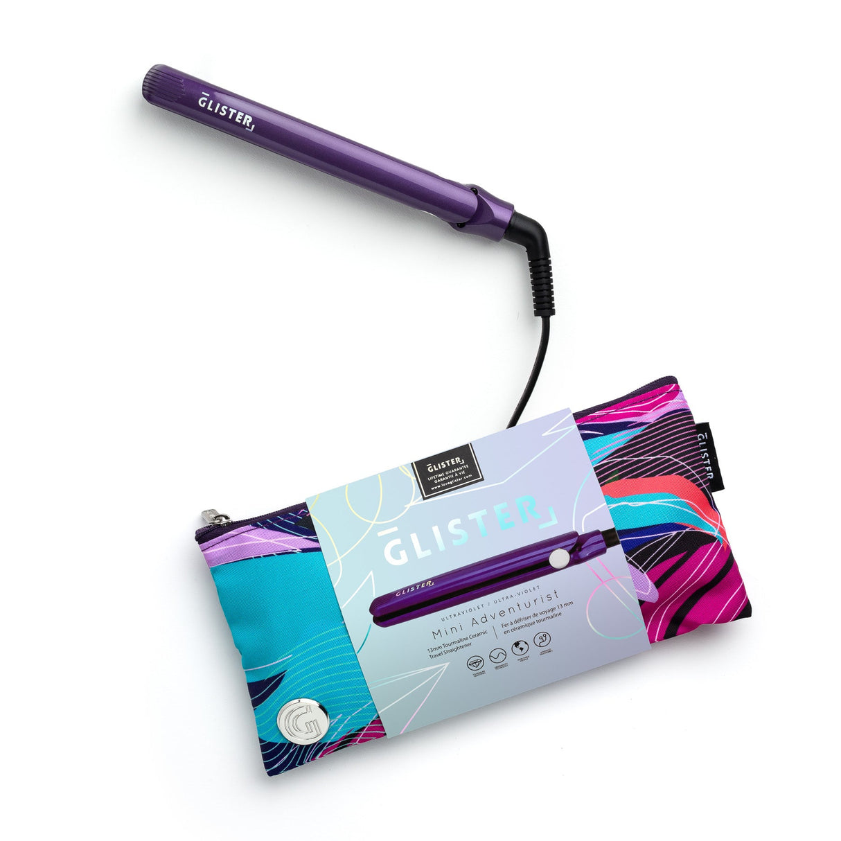 Mini Adventurist Flat Iron (with Travel Carrying Bag)