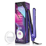 Plancha para el cabello "Paradise After Dark" de edición limitada de 1,25" (con anillo para selfies incluido)