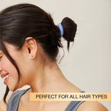 SCUNCI By Conair No Damage Super Comfy Hosiery Elastic Hair Tie Ponytailers (12pcs)