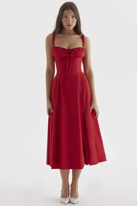 Elegant Vintage Pleated Dresses - Lootquake