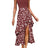 Dokotoo Boho Maxi Summer Dresses for Women 2024 Casual Spring Floral Beach Womens Dresses Dress Sun Dresses Sundresses for Women 2025 Red - Lootquake