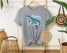 Linda camiseta de bebé con diseño de ballena