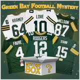 Caja misteriosa de camisetas de fútbol americano de Green Bay autografiadas/firmadas con PSA JSA o Beckett COA 