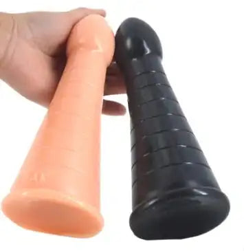 Realistic Black Anal Plug for Adults - Lootquake