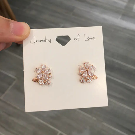 Sunflower Stud Earrings and Dangle Earrings Set - Lootquake