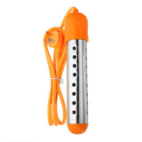 Calentador eléctrico flotante de 3000 W, elemento calentador de agua, apagado automático, suspensión de inmersión, para baño, piscina, 220 V