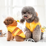 Veste jaune pour gros chien bouledogue français hiver 8XL Golden Retriever vêtements pour animaux de compagnie grand costume d'Halloween vêtements pour chats